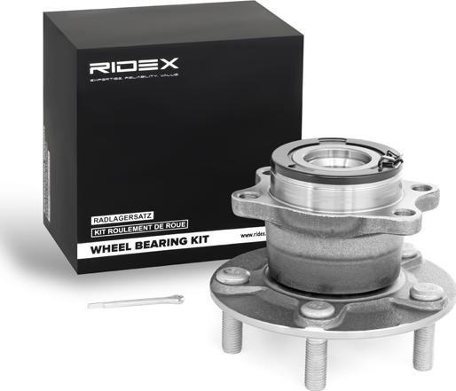 RIDEX 654W0380 - Комплект подшипника, ступицы колеса abcparts.ee