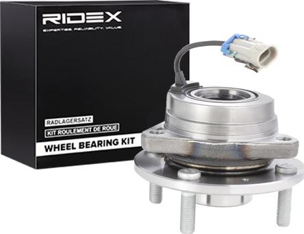 RIDEX 654W0217 - Комплект подшипника, ступицы колеса abcparts.ee
