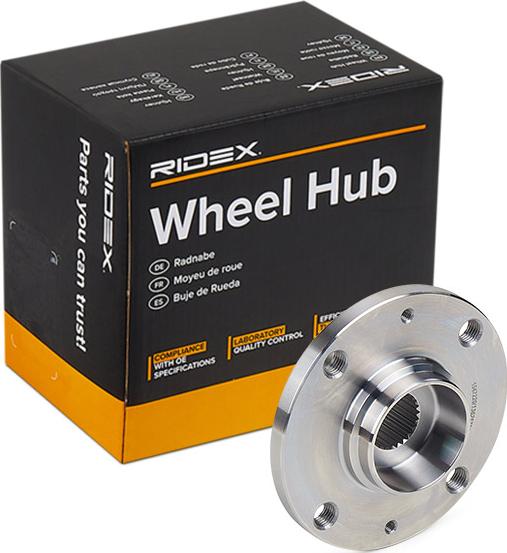 RIDEX 653W0165 - Ступица колеса, поворотный кулак abcparts.ee