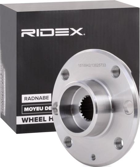 RIDEX 653W0168 - Ступица колеса, поворотный кулак abcparts.ee