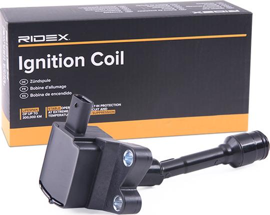 RIDEX 689C0403 - Катушка зажигания abcparts.ee