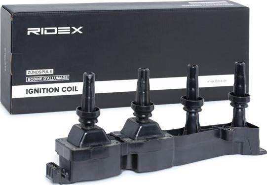 RIDEX 689C0054 - Катушка зажигания abcparts.ee
