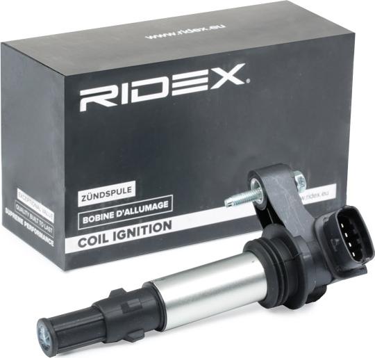 RIDEX 689C0018 - Катушка зажигания abcparts.ee