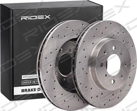 RIDEX 82B2242 - Тормозной диск abcparts.ee