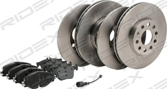 RIDEX 3405B0502 - Дисковый тормозной механизм, комплект abcparts.ee