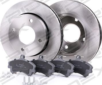 RIDEX 3405B0055 - Дисковый тормозной механизм, комплект abcparts.ee