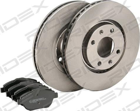 RIDEX 3405B1550 - Дисковый тормозной механизм, комплект abcparts.ee