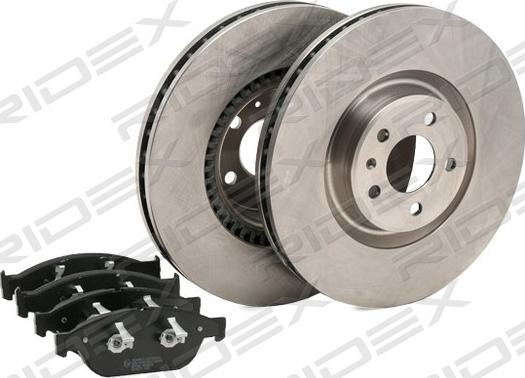 RIDEX 3405B1092 - Дисковый тормозной механизм, комплект abcparts.ee