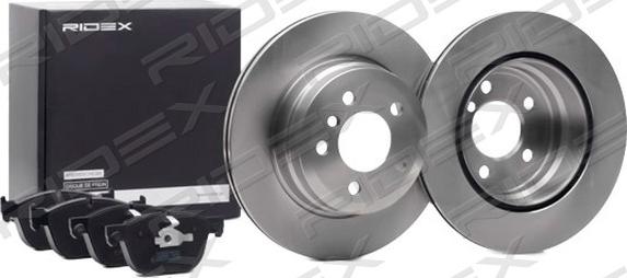 RIDEX 3405B1301 - Дисковый тормозной механизм, комплект abcparts.ee