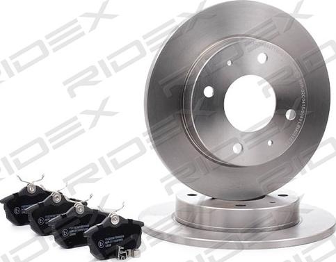RIDEX 3405B1296 - Дисковый тормозной механизм, комплект abcparts.ee
