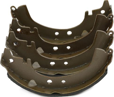 RIDEX 70B0242 - Комплект тормозных колодок, барабанные abcparts.ee