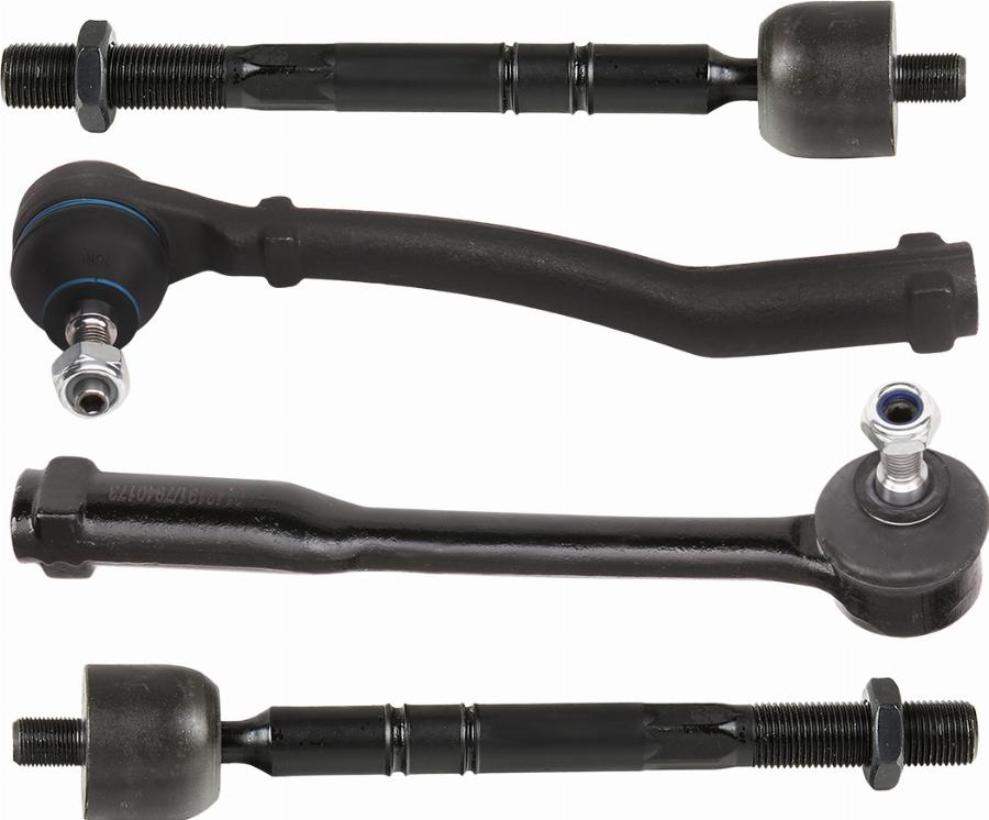 RIDEX 770T0096 - Ремкомплект, рулевая тяга abcparts.ee