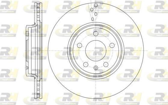 Roadhouse 61292.10 - Тормозной диск abcparts.ee