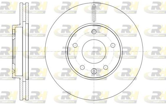Roadhouse 62078.10 - Тормозной диск abcparts.ee