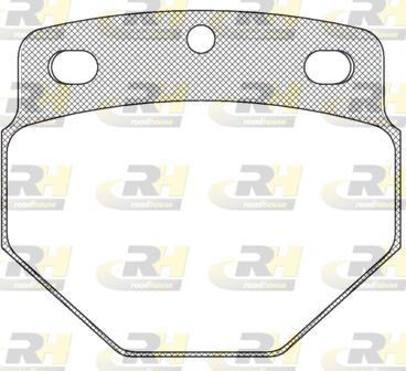 Roadhouse JSX 2615.00 - Тормозные колодки, дисковые, комплект abcparts.ee
