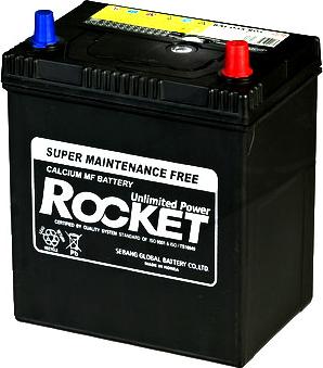 ROCKET BAT035RDJ - Стартерная аккумуляторная батарея, АКБ abcparts.ee