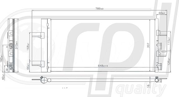RPL QUALITY APCDBW5035 - Конденсатор кондиционера abcparts.ee