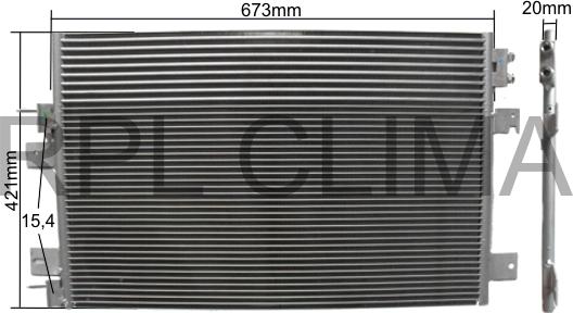 RPL QUALITY APCDCH5035 - Конденсатор кондиционера abcparts.ee