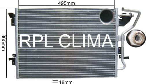 RPL QUALITY APCDFD5001 - Конденсатор кондиционера abcparts.ee