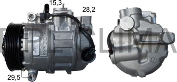RPL QUALITY APCOPR0012 - Компрессор кондиционера abcparts.ee