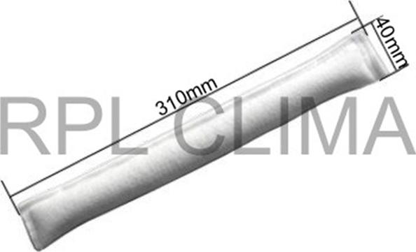 RPL QUALITY APFLFD0039 - Осушитель, кондиционер abcparts.ee