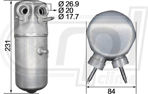 RPL QUALITY APFLFD0038 - Осушитель, кондиционер abcparts.ee