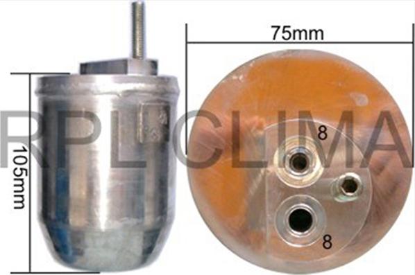 RPL QUALITY APFLJG0011 - Осушитель, кондиционер abcparts.ee
