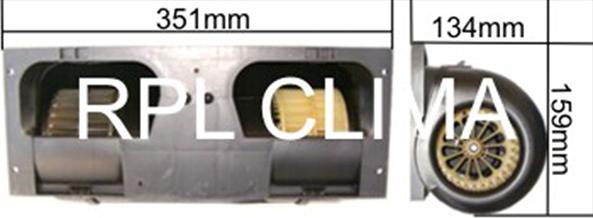 RPL QUALITY APVTDF0001 - Электродвигатель, вентиляция салона abcparts.ee