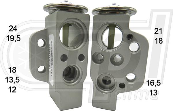 RPL QUALITY APVXAU0006 - Форсунка, расширительный клапан abcparts.ee