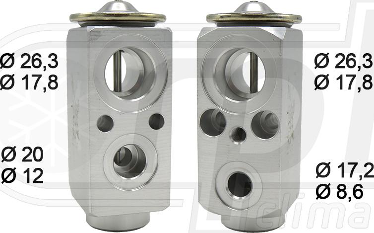 RPL QUALITY APVXMB0020 - Форсунка, расширительный клапан abcparts.ee