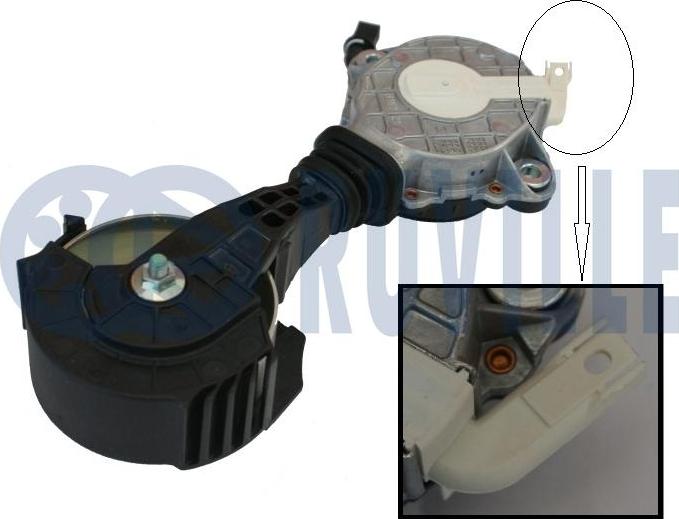 Ruville 542020 - Натяжитель, поликлиновый ремень abcparts.ee