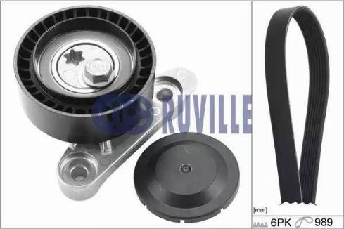 Ruville 5638480 - Поликлиновый ременный комплект abcparts.ee
