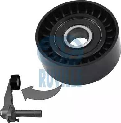 Ruville 57605 - Ролик, поликлиновый ремень abcparts.ee