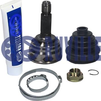 Ruville 77910S - Комплект ШРУСа, приводной вал, шарнир abcparts.ee