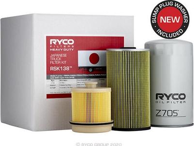 RYCO RSK138 - Комплект фильтра abcparts.ee