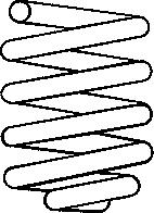 SACHS 997 443 - Пружина ходовой части abcparts.ee