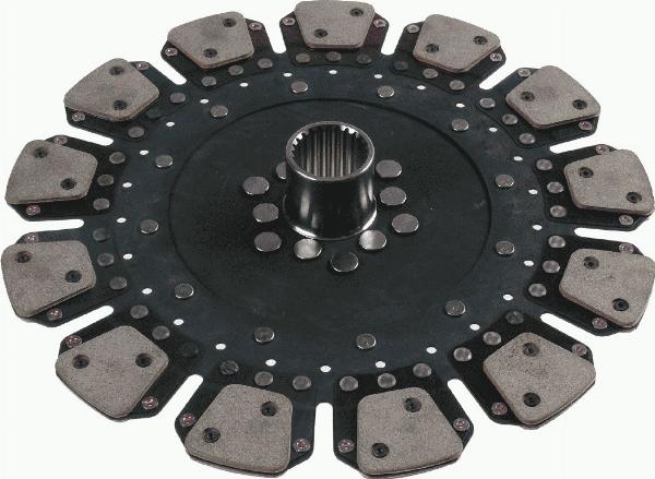 SACHS 1 864 510 001 - Диск сцепления, фрикцион abcparts.ee