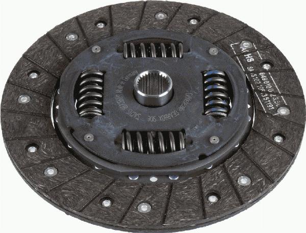 SACHS 1 862 265 031 - Диск сцепления, фрикцион abcparts.ee