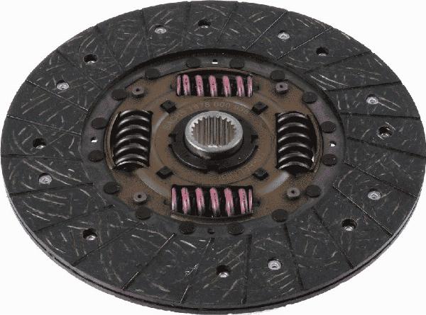 SACHS 1878 600 938 - Диск сцепления, фрикцион abcparts.ee