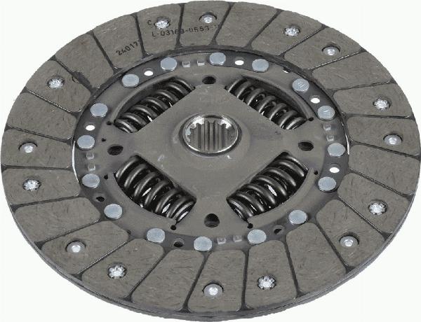 SACHS 1 878 600 624 - Диск сцепления, фрикцион abcparts.ee