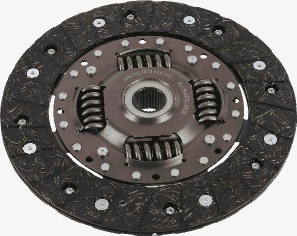 SACHS 1878 634 119 - Диск сцепления, фрикцион abcparts.ee