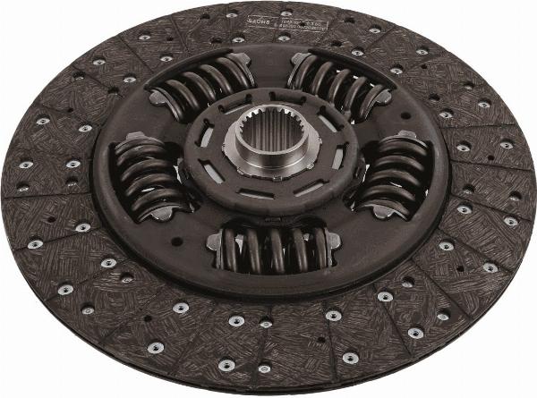 SACHS 1878 009 684 - Диск сцепления, фрикцион abcparts.ee