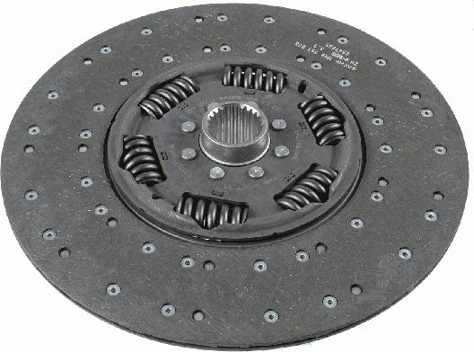 SACHS 1 878 000 634 - Диск сцепления, фрикцион abcparts.ee