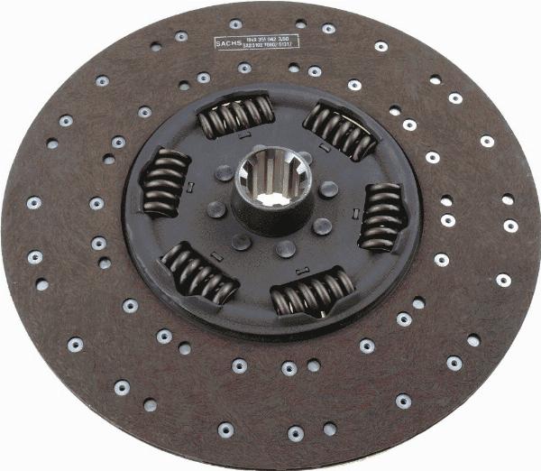 SACHS 1 878 003 647 - Диск сцепления, фрикцион abcparts.ee