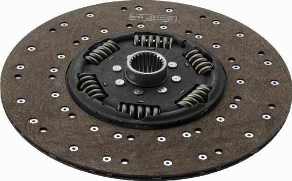 SACHS 1 878 003 867 - Диск сцепления, фрикцион abcparts.ee
