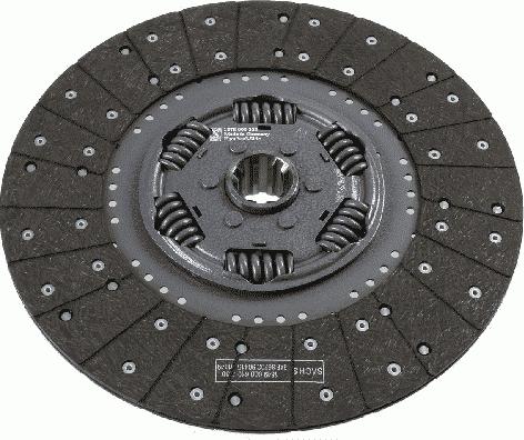 SACHS 1878 003 332 - Диск сцепления, фрикцион abcparts.ee