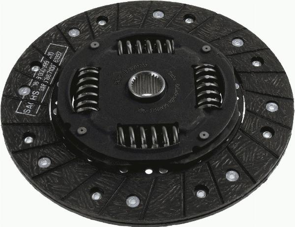 SACHS 1878 003 232 - Диск сцепления, фрикцион abcparts.ee