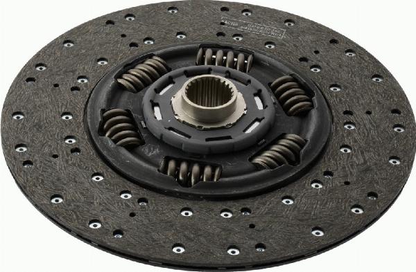 SACHS 1878 007 123 - Диск сцепления, фрикцион abcparts.ee