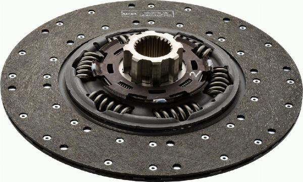 SACHS 1878 007 366 - Диск сцепления, фрикцион abcparts.ee