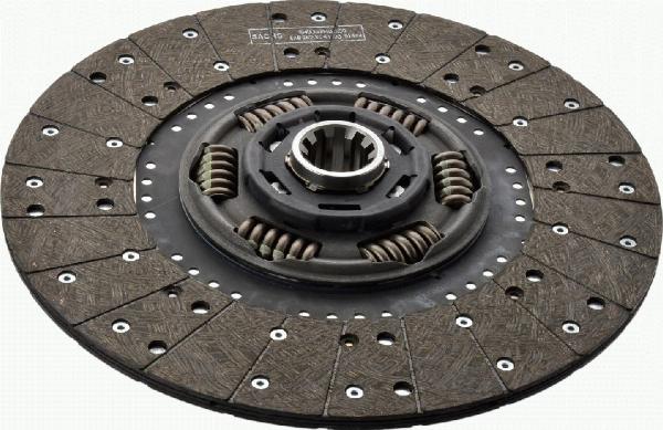 SACHS 1878 007 279 - Диск сцепления, фрикцион abcparts.ee